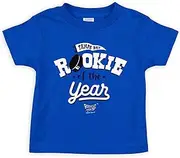 Tampa Bay Hockey Fans. Rookie of The Year Royal Onesie or Toddler Tee (NB-4T)