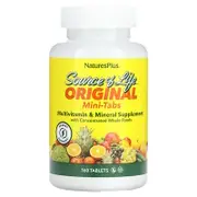 NaturesPlus, Source of Life, Original Mini-Tabs, Multivitamin & Mineral Supplement, 360 Tablets