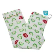 Vintage Paul Frank Pajama Pants, Lester the Frog, White, XS