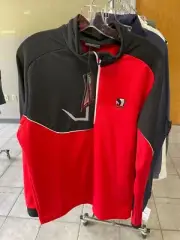 NWT MEN'S GALVIN GREEN DAXTON PULLOVER, SIZE: XL, COLOR: RED/IRON/WHITE (N02)