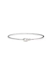 Coach Crystal-embellished Logo Bracelet - Silver - One Size One Size