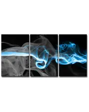 Ready2HangArt Glitzy Mist I Wrapped Canvas Wall Art Set