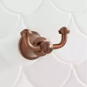SIGNATURE HARDWARE COOPER ROBE HOOK- OIL RUBBED BRONZE