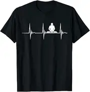 VidiAmazing Turntable DJ Dance Music Heartbeat EKG Pulse DJ Techno ds1689 T-Shirt