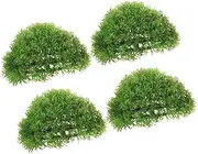 4pcs Artificial Topiary Ball Decorative Balls for Kindergarten Supermarket Decor Realistic Faux Grass Spheres Calming Versatile Indoor Use