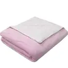 Syrinx Duvet Cover Pink White Queen Bedding