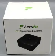 Letsfit Portable White Noise Soothing Sound Machine EP1 For Perfect Sleep NEW