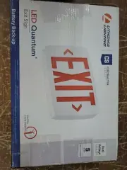 Lithonia Lighting 388066 Contractor Select LED Quantum Exit Sign