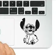Decal & Sticker Pros Lilo and Stitch-Stitch Decal- Motivational Quote Printed on Clear Vinyl Compatible with All MacBook Pro, Retina, and Air