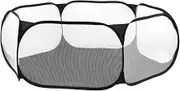 Pool Float Storage | Life Vests Organizer | Mesh Foldable Storage Space Saving Container for Backyard Porch Yard Poolside Beach