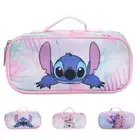 Kids Stitch Pencil Case Large Capacity StationeryOrganizer Make-Up Storage Bag♡Ф