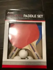 Franklin 2 Player Table Tennis Paddle Set with 3 40mm Ping Pong Balls NEW