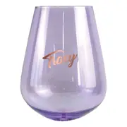 2pc Tracey Stemless 13cm/600ml Wine Glass Cocktail Party Drinking Tumbler Set