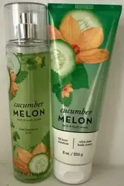 bath and body works body cream And Body Spray (CUCUMBER MELON) NEW