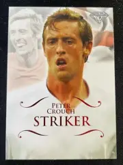 Futera 2011 Unique World Football England Striker Peter Crouch RED /450