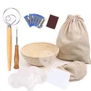 Proofing Basket Set 7pc Baking Tool Home