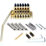 Floyd Rose FRTS3000LS Special Series Left-Handed Tremolo System, Satin Gold