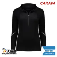 在飛比找蝦皮商城優惠-台灣現貨【天行者】CARAVA女慢跑連帽T857506 長袖