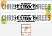 Code 3 Adhesive Vinyl Trailer Decal - Sharrocks - 1/50 1/76 1/148 1/87 1/64