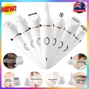 Upgraded 7 In 1 Pluxy Hair Removal For Face,Cordless USB Charging Epilators AU