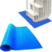 Swimming Pool Ladder Mat,Swimming Pool Step Mat with Non-Slip Texture - Blue Pro