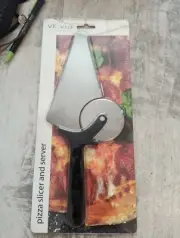 Pizza Slicer and Server, VIOVIA, New in Package, 11"