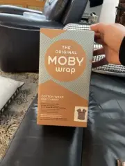 The Original Moby Wrap Classic Cotton Black Wrap Baby Carrier For Mommy Comfort