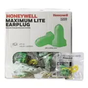Howard Leight by Honeywell LPF30 30NRR MAXIMUM Lite Earplugs - GRN (100/BX) New