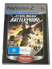 Star Wars Battlefront PS2 (Platinum) PAL *Complete* (Preowned)