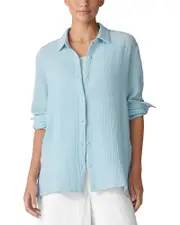 Eileen Fisher Classic Collar Easy Shirt