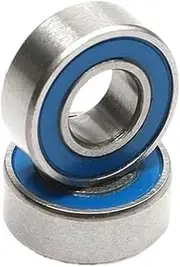 FKAUPUZTY 10PCS ABEC-5 MR126-2RS MR126 2RS MR126 RS MR126RS 6x12x4 Mm Blue Rubber Sealed Miniature Deep Groove Ball Bearing(MR126-2RS_ABEC 1 Out of Stock)