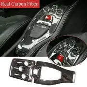 Real Carbon Fiber Central Control Gear Shift Panel Trim For Ferrari 458 2011-16 (for: Ferrari)