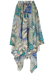 Hannah Artwear Delila Printed Silk Maxi Skirt - Multicoloured - 0 (UK6 / XS) 0 (UK6 / XS)