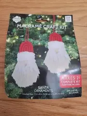 Macrame Santa Claus Craft Kit