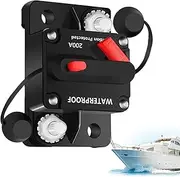 Marine Circuit Breaker | Vehicle Power Amplifier Protector,Manual Reset Car Marine Trolling Motors Boat Circuit Breaker for Audio System, 12-48V