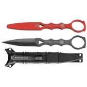 Benchmade 176Bk-Combo Socp Fixed Blade, Black Sheath, Trainer