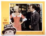 The Sheriff Of Fractured Jaw Lobby Card Jayne Mansfield Kennet- 1958 Old Photo