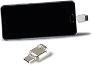 POPETPOP USB C OTG Adapter Connector for Fast Data Syncing and Charging with USB Devices Compatible with Nexus Pixel Black