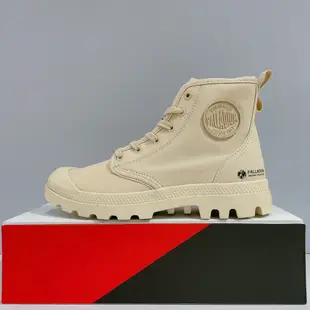 PALLADIUM PAMPA HI ZIP ORGANIC 男女款 米色 舒適 拉鍊 帆布靴 79101-210