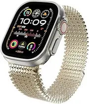 FKMBD For Apple Watch Band Ultra 2 1 49mm 46mm 45mm 44mm 40mm 41mm 42mm Milanis Strap For IWatch Series 10 9 8 7 6 5 4 Se Bracelet Correa Watchbands