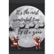 It’’s the most wonderful time of the year: Christmas and New Year gift in blank line journal, notebook for best friends, lover, family, buddy, beloved