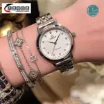 OMEGA歐米茄腕表精鋼OMG玫瑰金鋼帶休閑時尚女士錶女錶皮帶手錶手錶女錶石英錶瑞士錶機械錶