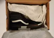 Vans Sk8 Hi Rearrange Size M7.5 W9 VN000CRMBLK Never Worn