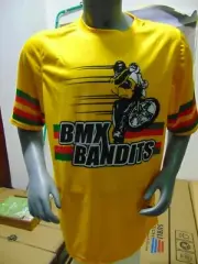 BMX BANDITS OLD SCHOOL BIKE JERSEY CLASSIC BMX JERSEY FREESTYLE SHIRT BMX L