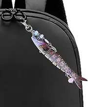 [Generic] Key Chain For Bag,Realistic Fishing Bait Shape Creative Pendant | Fish Lure Key Chain Fashion Backpack Accessories For Lovers