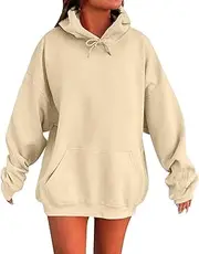 [Yubnlvae] Sales Today Clearance my the orders peime Hoodie Cute Cute Sweatshirt Hooded Tunic Pullover Women Y2k Cute Loose Pullover Tops Womens Cotton Hoodie Hoodies for Women Pullover Plus Size Khaki