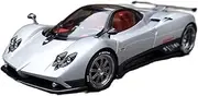 1 18 for Pagani Zonda F Supercar Zinc Simulation Collectible Car Model As Gift Display for Adults