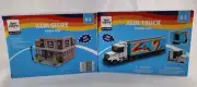 Bee Happy ALDI Bricks Store & Truck Set of 2 Lego Bricks NIB 2024