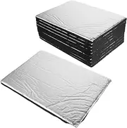 MUELODSIC 10Pcs Sound Deadening Insulation for Noise Reduction Engine and Door Soundproofing Durable Foil for and Sound Insulation Easy Installation
