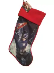 MARVEL CIVIL WAR Iron Man CHRISTMAS STOCKING AVENGERS HOLIDAY 19" Large Official